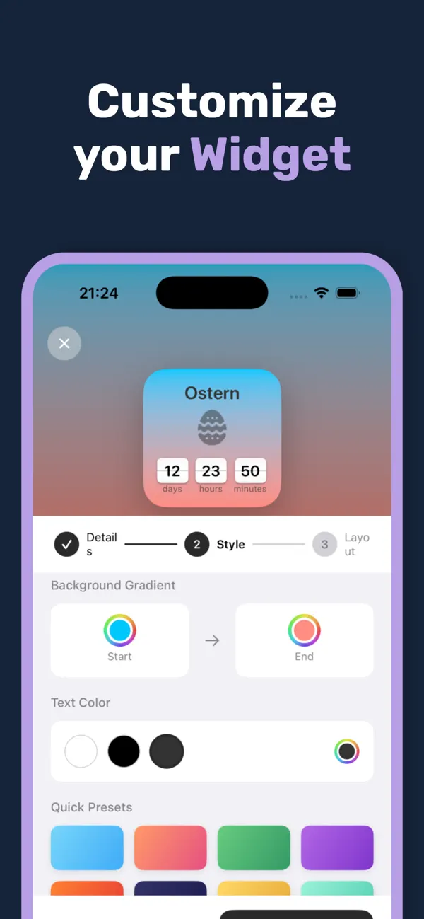 Countdown Widget screenshot 3